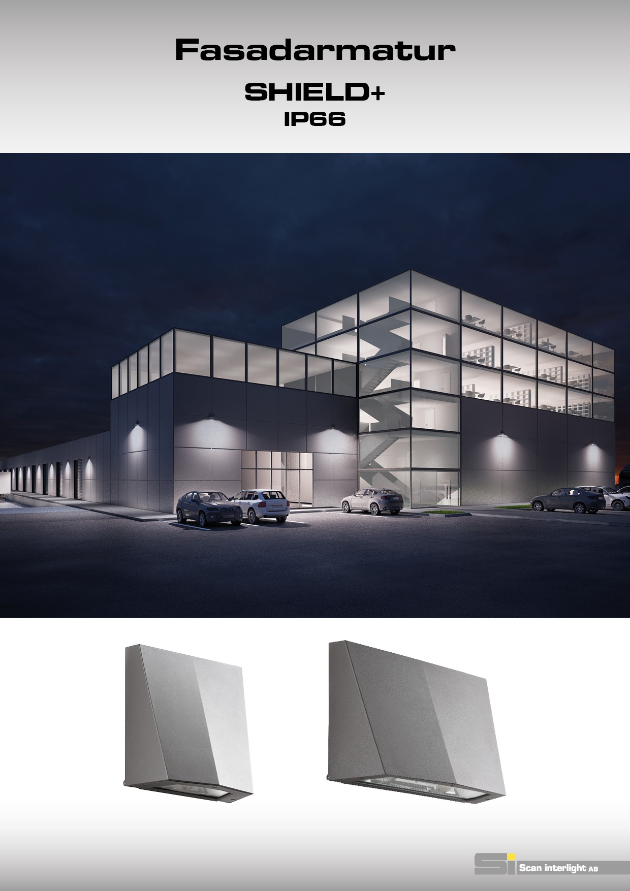 Du visar för närvarande Fasadbelysning SHEILD